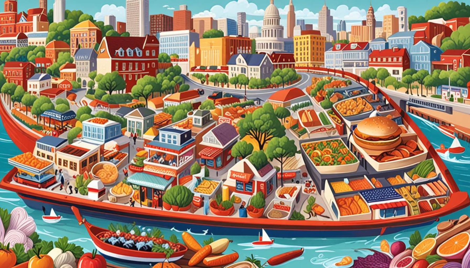 Exploring Local Gastronomy: Culinary Itineraries in Iconic Cities of the USA