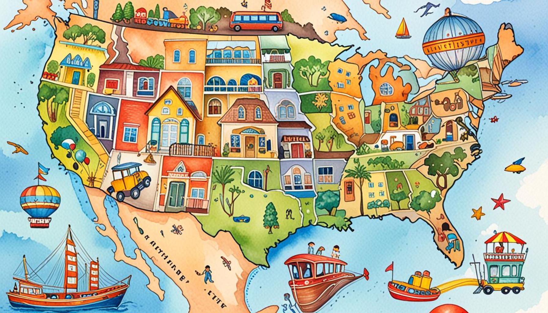Family-Friendly Attractions: Itineraries for Traveling with Kids Across the U.S.